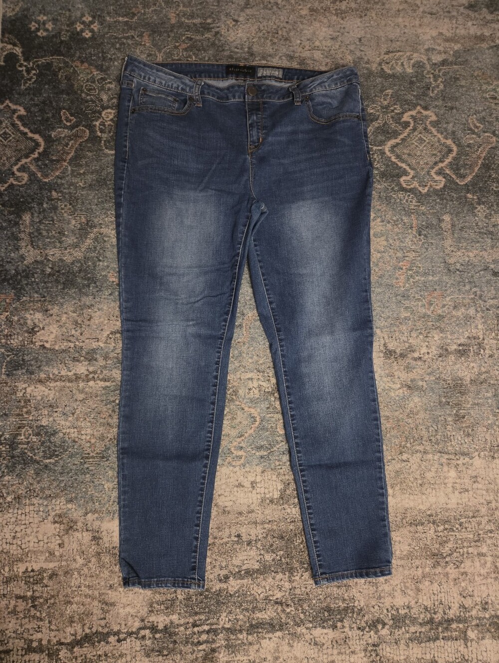 Aรฉropostale Blue Skinny Jeggings Size 18 Reg
